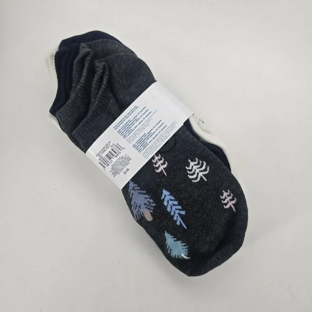 Old Navy Comfortable Winter/All Season Womens Ankle Socks 6pk -‎ missing pair